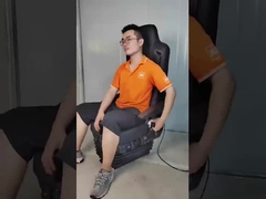 Le siège du conducteur en cuir en PU, noir, suspension pneumatique, siège réglable A800