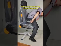 Chaise de bureau de type simple à 360 roulements avec réglage de hauteur