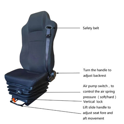 acheter Assise à suspension pneumatique pour bus urbains universels Assise mécanique pour voiture online manufacture