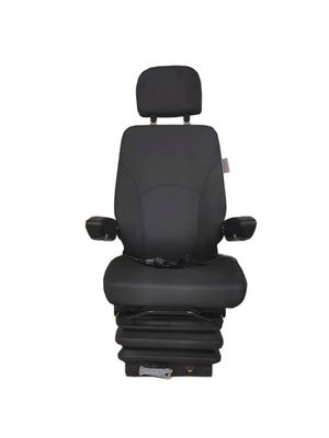 Séat de camion Volvo à suspension mécanique avec couvercle en tissu noir