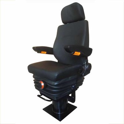 Rotation à 360 degrés et avant 105 mm réglage horizontal Suspension mécanique siège auto M801-16 pour conducteurs de camions lourds