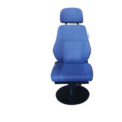 Siège de type simple T803 Tissu rotatif Matériau de tissu Siège de chemin de fer réglable en hauteur
