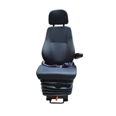 Assises de camion de bus à suspension pneumatique avec compresseur 12V/24V Assise de voiture minière en tissu noir